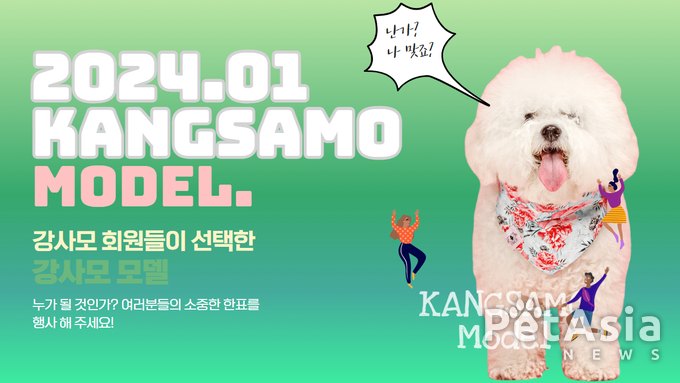 강사모 공식 카페 “ 2024 강사모 모델 콘테스트 1월/2월 모델 선정 중”, 반려견의 미래를 밝히는 특별한 이벤트 개최