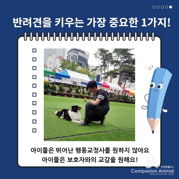 좋은 반려동물행동교정사란 무엇일까?