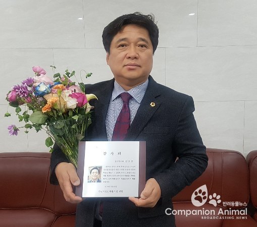 경기도의회 김호겸부의장,수원시 정신재활시설연합회 신년회 감사패수상