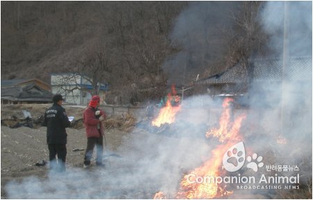 산림연접지 등 논·밭두렁 소각 집중단속 실시!