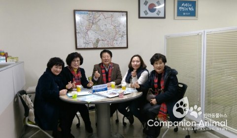조광희의원,안양상담소에서 동V터전 김숙자회장및 회원들 간담회실시